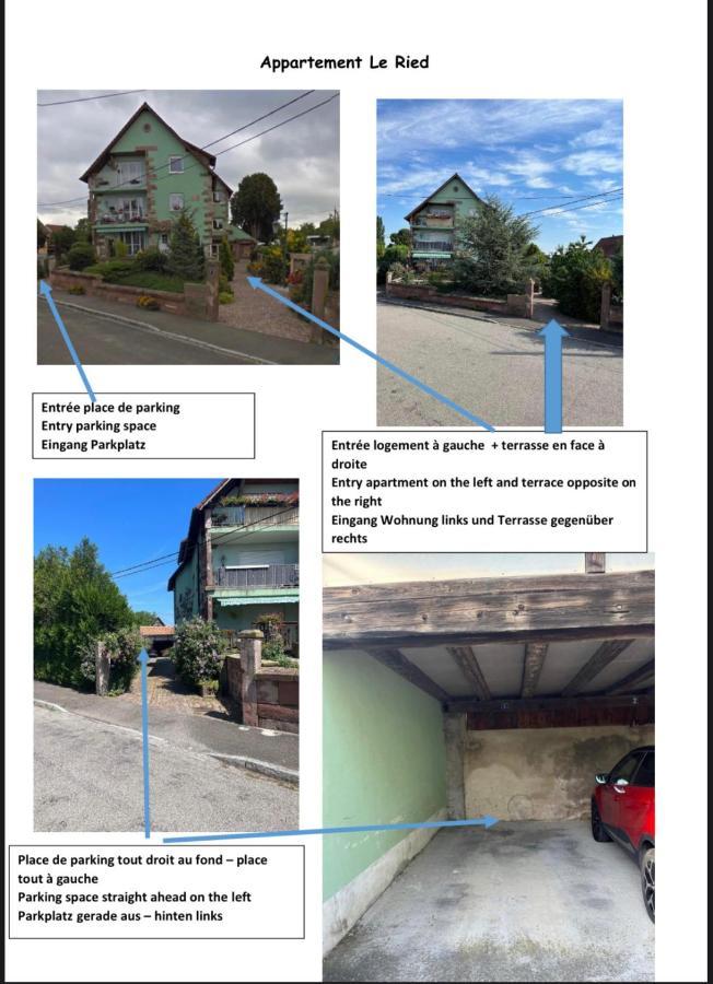 L'Appart Du Ried Heidolsheim Exterior foto